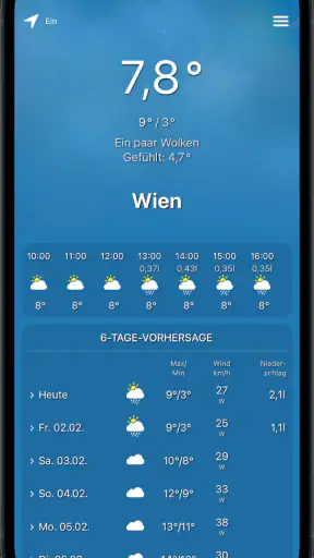 Wetter & Radar - Mobilewetter screenshot