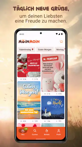 MoinMoin: Guten Morgen Sprüche screenshot