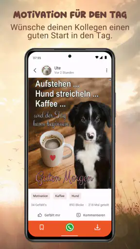 MoinMoin: Guten Morgen Sprüche screenshot