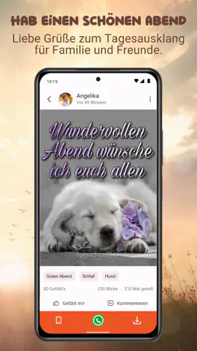 MoinMoin: Guten Morgen Sprüche screenshot