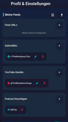 MorphReader screenshot