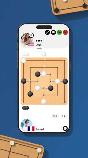Mühle - Multiplayer Brettspiel screenshot