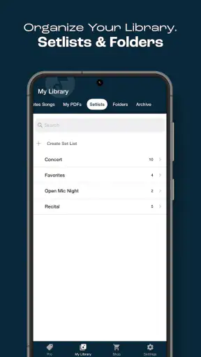 Musicnotes Sheet Music Player screenshot
