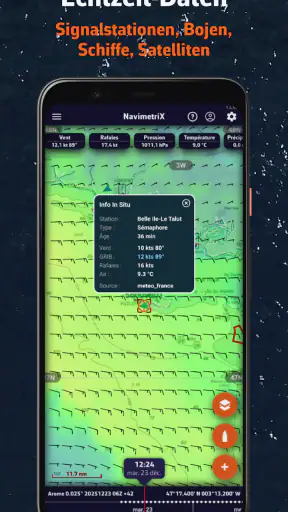 NavimetriX – Wetterrouting screenshot