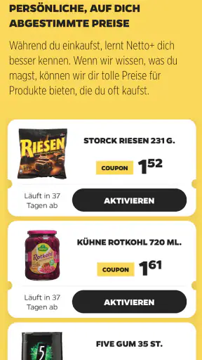 Netto+ screenshot