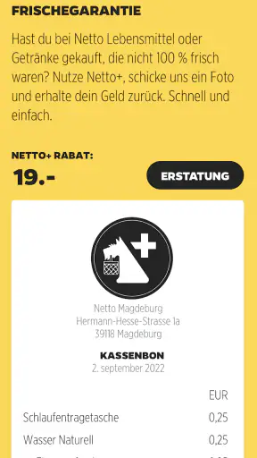 Netto+ screenshot