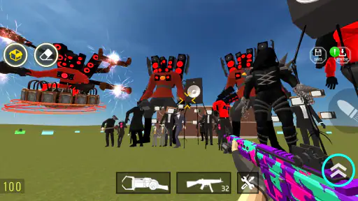 Nextbots In Playground mod screenshot