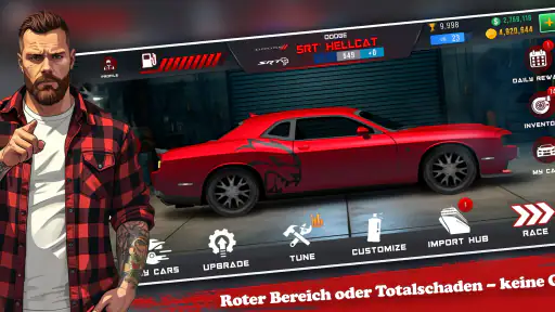 Nitro Speed: Drag Racing 2D screenshot