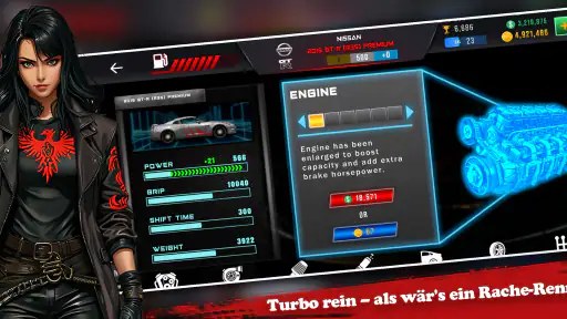 Nitro Speed: Drag Racing 2D screenshot