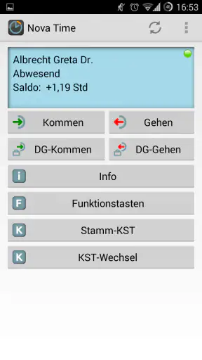 NovaTime Terminal screenshot