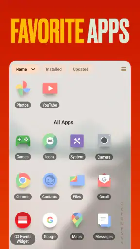 Octopi Launcher screenshot