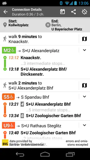 Öffi - Fahrplanauskunft screenshot