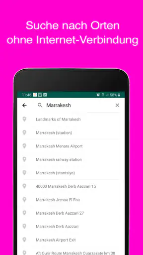 Offline-Karte von Marrakesh un screenshot