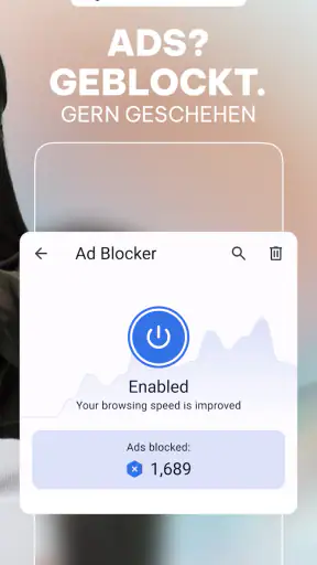 Opera: Privater VPN Browser screenshot