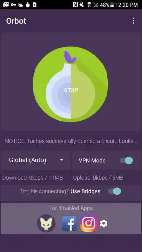 Orbot: Tor für Android screenshot