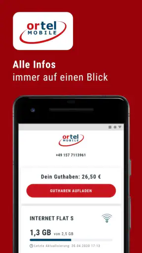 ORTEL MOBILE screenshot