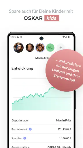 Oskar - Dein ETF Sparplan screenshot