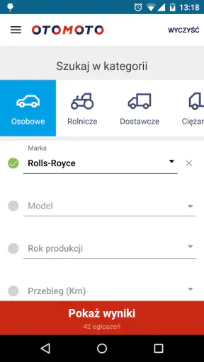 Otomoto – Sprzedaż Samochodów screenshot
