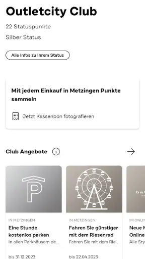 OUTLETCITY METZINGEN screenshot