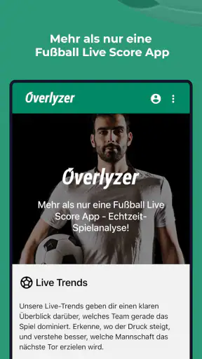 Overlyzer Live Football Trends screenshot
