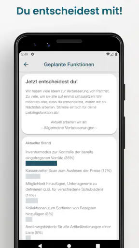 Pantrist - Einkäufe & Vorräte screenshot