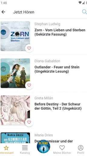Patephone: Hörbücher Hörspiele screenshot