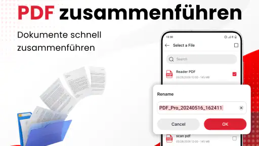 PDF Leser & Betrachter, Scan screenshot
