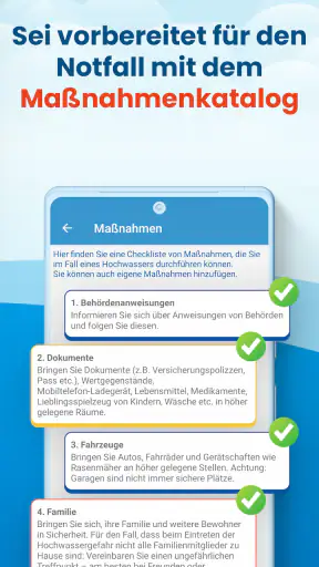 PegelAlarm Hochwasser Warnung screenshot