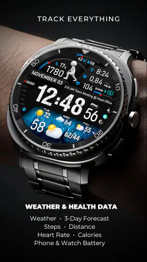 PER23 Digital Watch Face screenshot