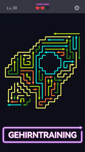 Pfeilpuzzle - Arrow Madness screenshot