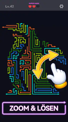 Pfeilpuzzle - Arrow Madness screenshot