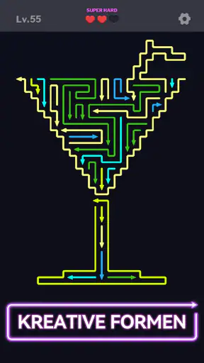 Pfeilpuzzle - Arrow Madness screenshot