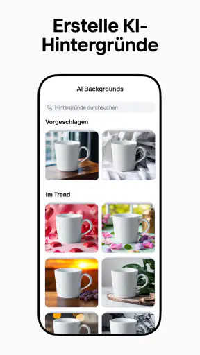 Photoroom: KI-Fotoeditor screenshot