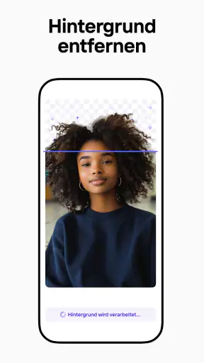 Photoroom: KI-Fotoeditor screenshot