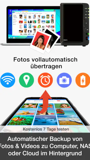 PhotoSync – Fotos übertragen screenshot