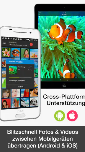 PhotoSync – Fotos übertragen screenshot