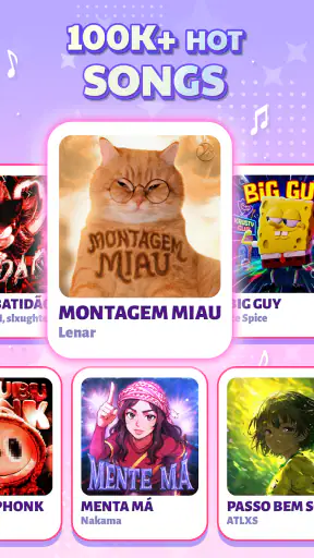 Piano Tap: Rush Song Game screenshot