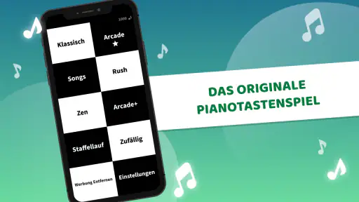 Piano Tiles Klassische Spiele screenshot