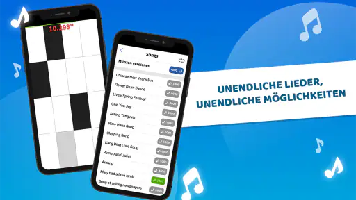 Piano Tiles Klassische Spiele screenshot