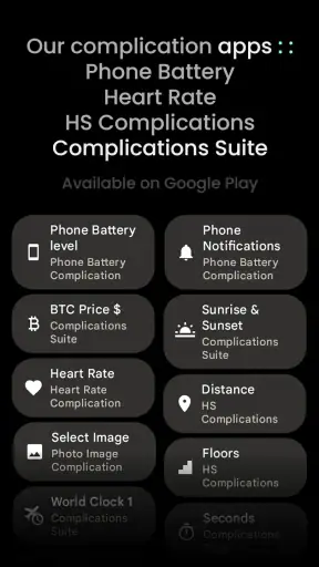 Pixel OLED: Watch face screenshot