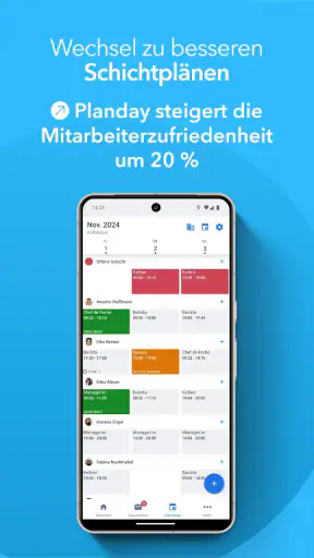 Planday Employee Scheduling screenshot