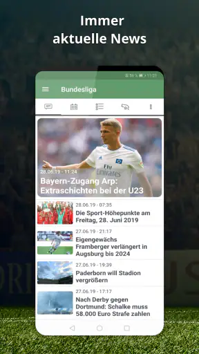 Pocket Liga - Fussball Live screenshot