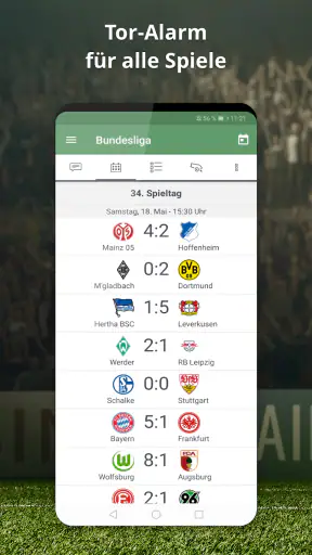 Pocket Liga - Fussball Live screenshot
