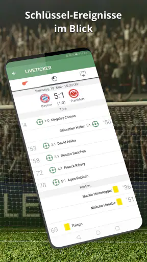 Pocket Liga - Fussball Live screenshot
