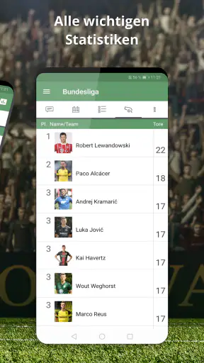 Pocket Liga - Fussball Live screenshot