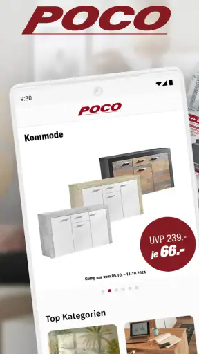 POCO I Möbel, Deko & Prospekte screenshot