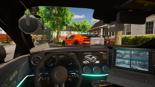 Polizei Auto Simulator screenshot