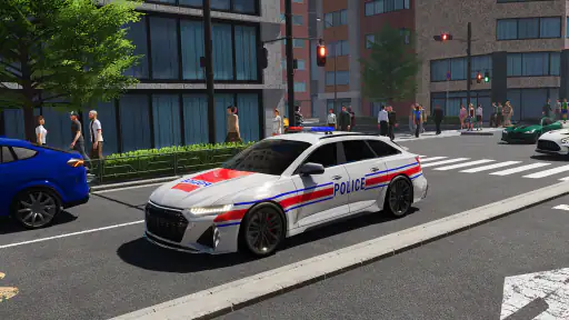 Polizei Auto Simulator screenshot