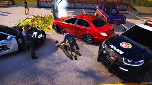 Polizei Auto Simulator screenshot