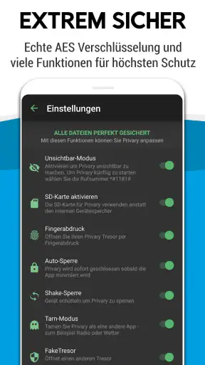 PRIVARY Foto & Video Tresor screenshot